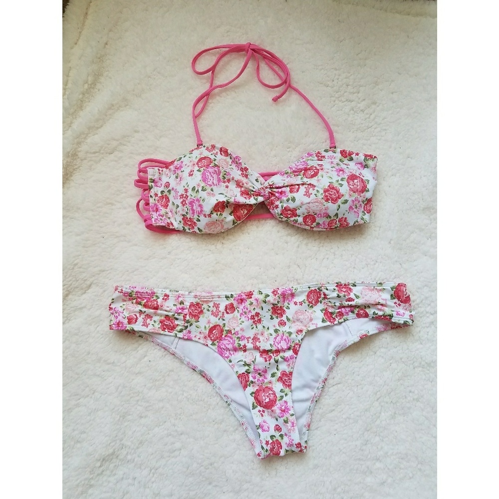Abercrombie and Fitch floral bikini